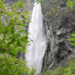 Norwegen: Wasserfall Vettisfossen