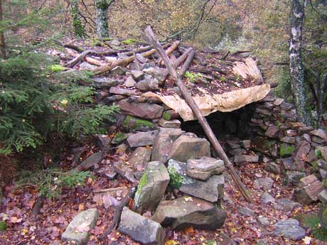 Unterstand auf der Weissen Mauer