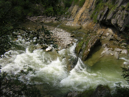 Paddeln auf dem Lech