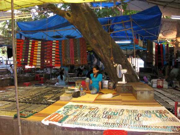 Goa Straßenshop