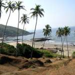 Vagator Strand auf Goa