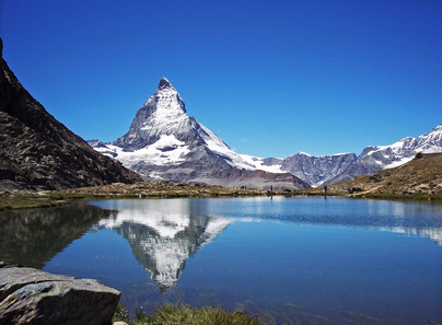 Ein Bergsee und sein Mythos - Das Matterhorn