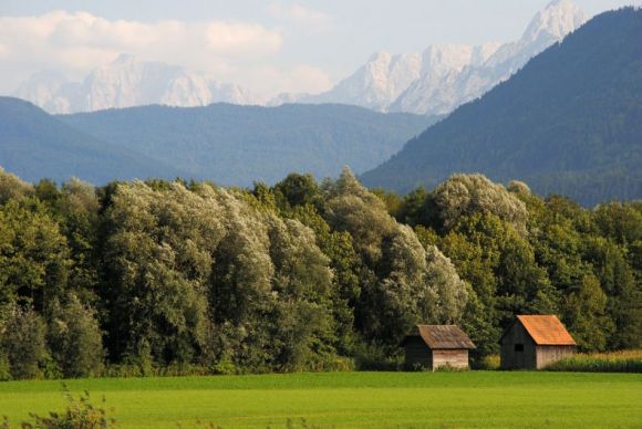 Julische Alpen am Gailtalradweg, Kärnten, ransalp mit dem Fahrrad 2013