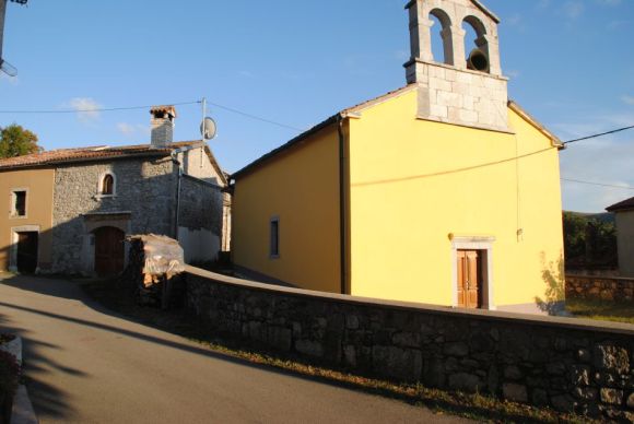 Jelovice, Cicarija-Gebirge, Istrien, Kroatien, Radtour 2013