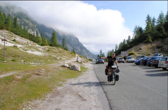 Passhöhe Vrsic-Pss, triglav-Nationalpark, Julische Alpen, Slowenien