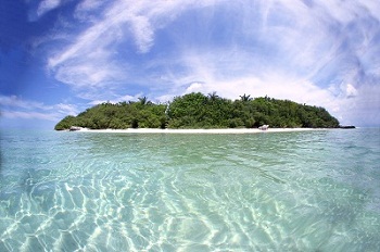 Malediven Insel
