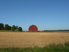 rotes Haus in Schweden, Foto: Karin Lindstrom