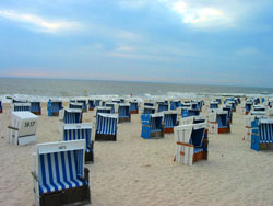 Strandkörbe auf Sylt