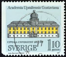 Gustavianum, Uppsala University (Sweden 1977)