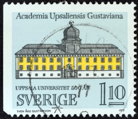Gustavianum, Uppsala University (Sweden 1977)